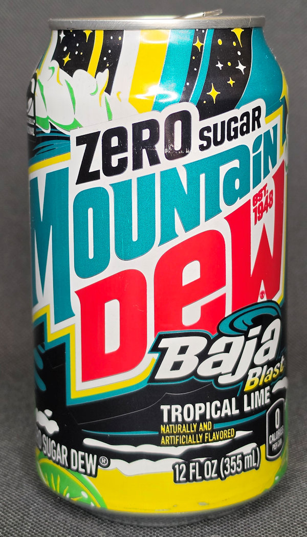 mtn dew Baja Blast Zero USA 2026