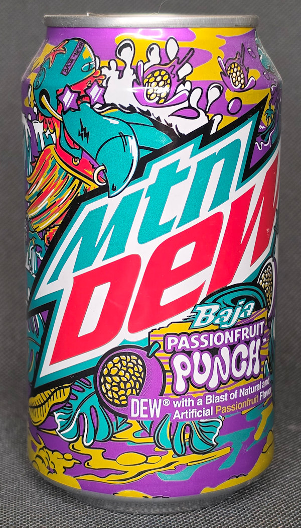 mtn dew Baja Passionfruit Punch USA 2023